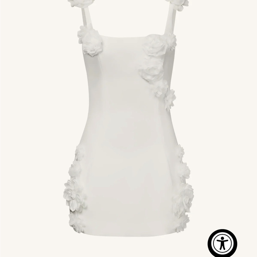 JW PEI White Floral Mini Dress